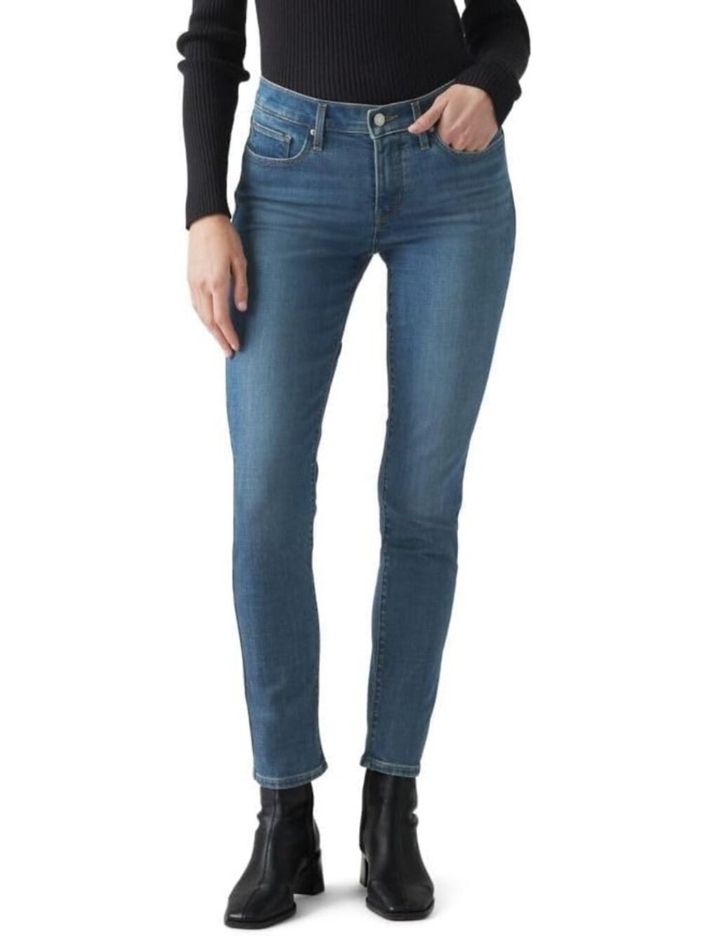Women's Shaping Skinny Jeans - Flattering Fit, Stretchy Comfort, Versatile Style